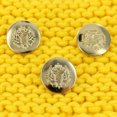 thumbnail image 5 of LA VOGUE Shank bouton - or Colour, 22 mm (0.87 in) (Classic Crest Style), 5 of 5
