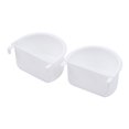 thumbnail image 3 of Yinanstore 3X 2Pcs Bird Feeding Dish Bird Food Tray for Small Animals Cockatiels, 3 of 8