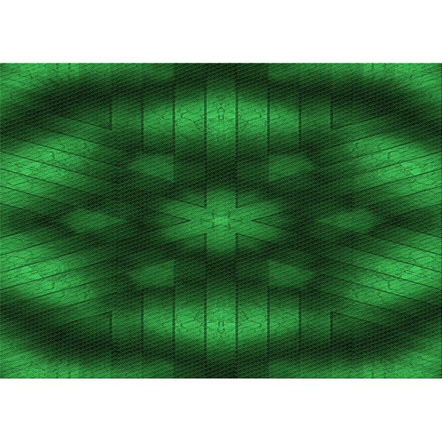 Ahgly Tapis Rectangulaire Lavable en Machine Intérieur Vert Émeraude Profond, 7 Pieds x 10 Pieds