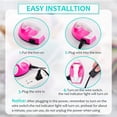 thumbnail image 3 of Mini Presse à Chaud Mini Fer Électrique avec Base de Chargement Accessoires, Mini Fer à Chaud Pratique pour Vêtements, 3 of 7