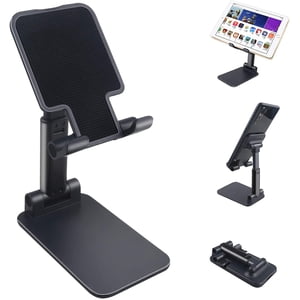 Cell Phone Stand, Angle Height Adjustable iPhone Stand for Desk, Foldable Cell Phone Holder