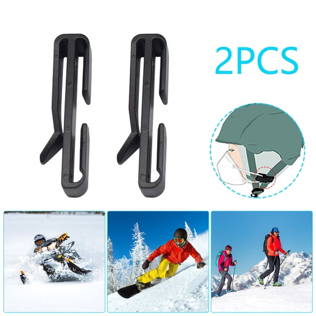 5Pcs Helmet Mask Clip, Vacemry Helmet Mask Clip, Ski Mask Attachment Hook for Helmet, Secure Helmet Mask Holder, Quick Release Helmet Mask Clip, Helmet Accessory for Skiing Snowboarding Motorcycle,