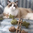 thumbnail image 4 of Cat Fish Bone Toy - Wood, Scented, Teeth Cleaning, Durable, 3 Types (Mixed/Fruit), Reduces Stress, For Cats, 4 of 4