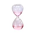 thumbnail image 1 of yuksok Bubble Singing Hourglass Handmade Sand Timer Birthday Present for Lover Kids pink, 1 of 9