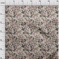 thumbnail image 3 of oneOone Cotton Flex Light Brown Fabric Floral Retro Craft Projects Decor Fabric Printed By The Yard 40 Inch Wide, 3 of 5