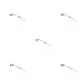 thumbnail image 1 of yingyy Model Railway Lamp Outdoor 1:87 Scale Streetlight Building LED Park Light Garden Yard Building Layout Decorations Type A Gray 5Set, 1 of 6