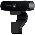 thumbnail image 2 of Logitech BRIO Webcam 4096 x 2160 Video with Auto-focus & 5x Digital Zoom, Black, 2 of 4