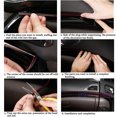 thumbnail image 4 of stanreset 5M Line Car Interior Decor Strip Red Point Edge Gap Door Panel Accessories TrimM blue 1Set, 4 of 6