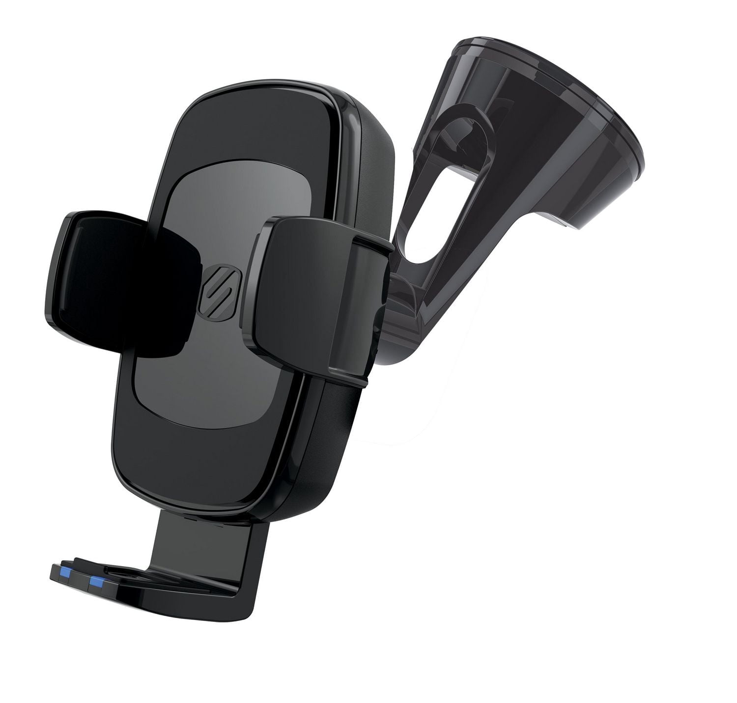 Scosche UQ3WDV-SP Qi-enabled Wireless Charging Universal Phone Mount w/ Stick Grip Black