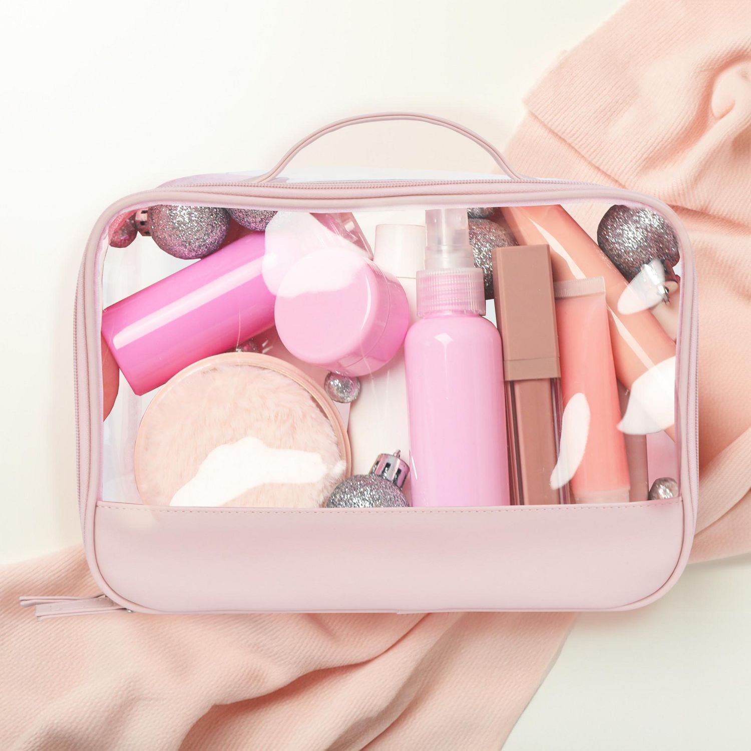 Equate Beauty Cosmetic Bag - Value Set, Cosmetic Bag Set