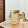 thumbnail image 1 of Dvkptbk Automatic Stirring Mug Heat Glass Shaker Coffee Mug Gift Milk Frothing, 1 of 7