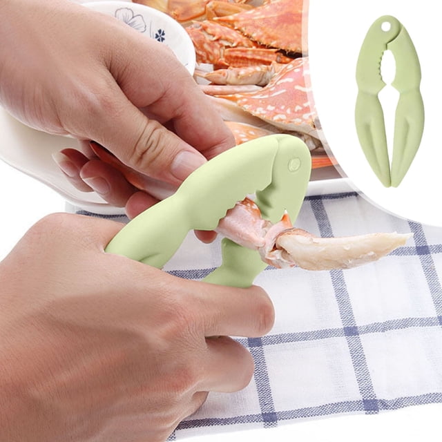 Chmadoxn Kitchen Gadgets, Kitchen Accessories, Kitchen Utensils, Kitchen Tool Plastic Walnut Clamp Nut Crab Clamp Crab Sheller Kitchen Small Tool A shucker