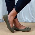 thumbnail image 2 of Chaussures Plates Confortables et Stylées pour Femmes pour le Travail et les Tenues Décontractées - Chaussures pour Dames à Bout Pointu, 2 of 8
