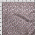 thumbnail image 3 of oneOone Cotton Flex Fabric Leaves & Floral Block Printed Fabric 1 Yard 40 Inch Wide, 3 of 4