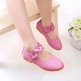 thumbnail image 2 of Kcodviy Dance Flower Shoes Student High Tops for Girls Soft Solid Children Baby Size 2 Shoes for Girls Princess Girls Single Kid Girls Shoes 8 Baby Shoes, 2 of 2