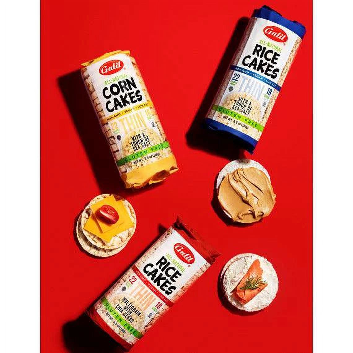 Galil Gâteaux De Riz Minces Avec Sésame Et Sel 100