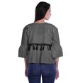 thumbnail image 2 of Moomaya Hauts Boho Coton Décontractés Amples Blouses Haut d'Été Col Rond T-Shirt, 2 of 4