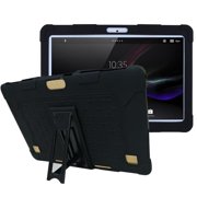 Cagogo under $5 Tablet Case, Universal Tablet Cover Case For 10.1 Inch Android PC,Flip Stand Protective Sleeve With Viewing Function,Anti ShockKidsFriendly Shell,Lightweight Portable Carrying Case