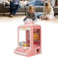 thumbnail image 4 of Kids Doll Machine, Light Mini Claw Machine Electronic  For Family Pink, 4 of 8