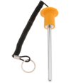 thumbnail image 1 of Ruiboury Épingle de Poids Empilable Accessoires Épingle de Poids Polyvalente en Acier Inoxydable Machine Orange 8x100mm, 1 of 6