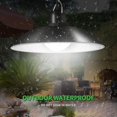 thumbnail image 2 of Solar Pendant Lamp Outdoor/indoor 3m Cable Solar Powered Hanging Shed Lights With Remote Control For-colortwo Light White, 2 of 5