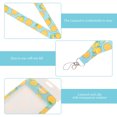thumbnail image 2 of ID Badge Holder with Lanyard ID Card Holder Teacher Badge Holder Fruit Pattern Card Sleeve, 2 of 9
