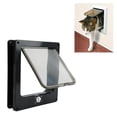 thumbnail image 4 of Porte pour Chat, Porte Intérieure pour Chat Fonction de Fermeture Automatique de Fenêtre Résistance aux Morsures pour Chiens pour Porte Intérieure Creuse Noir G, 4 of 8