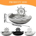 thumbnail image 3 of Soap Dish Non Drill Wall Mount, Quick Draining Bathroom Shower Soap Holder with Lightweight Design, Sponge Holder for Home, Rv, Rental House, Adults, A Wall-Mounted Soap Holder, 3 of 9
