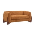 Noble House Boucle Upholstered Loveseat 2-Seater Sofa,Plush Off-White ...