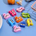 thumbnail image 1 of ZZkhGO Adorable Macaron Colored Pencil Sharpener, 8-Pack Random Style Manual Sharpener with Safe Carbon Steel Blade, Compact School Supplies for Kids Classroom Travel, 1 of 7