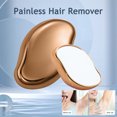 thumbnail image 3 of Painless Hair Eraser Portable Manual Hair Removal Skin Exfoliator Tool for Body Any Part, 3 of 8
