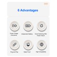 thumbnail image 3 of Uninterruptible Power Supply Battery Backup Emergency UPS Adapter 2600mAh for Router LED Camera, 3 of 7