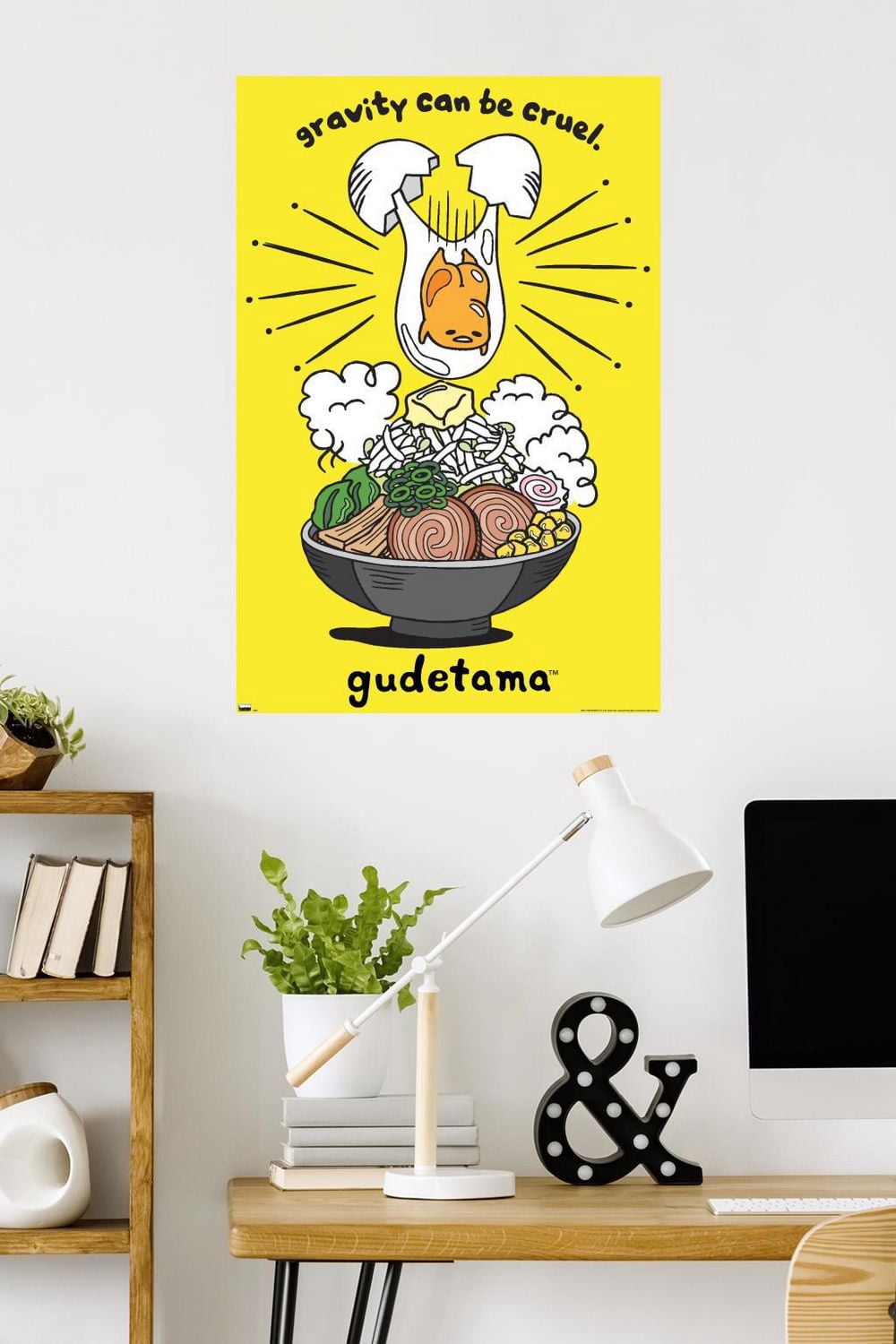 Gudetama - Gravity Wall Poster, 22.375" x 34"