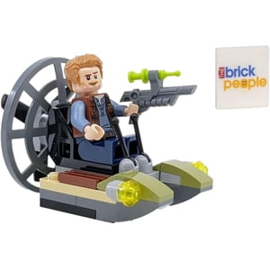 LEGO Jurassic World: Owen avec Airboat et Tranquilizer Gun
