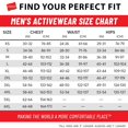 thumbnail image 5 of Hanes Mens EcoSmart Fleece Crewneck Sweatshirt, L, Pale Pink, 5 of 5
