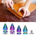 thumbnail image 4 of Rivets,  Edges High Hardness Fine Workmanship Rust Resistant Stud Screws   For DIY Bag Decoration For DIY Clothing, 4 of 8