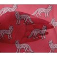 thumbnail image 4 of oneOone Viscose Chiffon Fabric Fox Block Decor Fabric Printed BTY 42 Inch Wide, 4 of 4