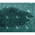 thumbnail image 4 of oneOone Viscose Chiffon Fabric Leaves & Paisley Block Print Fabric BTY 42 Inch Wide, 4 of 4