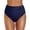 Dark Blue, variant on GDREDA Swim Bottoms Swimsuit Bottoms for Women with High Waisted Cut Full Coverage and Versatile Sports Yoga Shorts Skirt Swimbottom Black,M