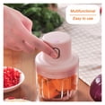 thumbnail image 3 of Wireless Electric Meat Grinder Food Chopper Mini Stainless Electric Kitchen Chopper Meat Grinder Shredder ,Easy Installation, 3 of 7