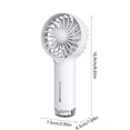 thumbnail image 3 of TNDBKQWR Mini Travel Fan Cooling Fan Portable Mini Fan Rechargeable Handheld Electric Fan USB Travel Fan Hand Fan Rechargeable, 3 of 6
