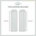 thumbnail image 4 of Exclusive Home Rideaux Intérieur/extérieur Panneaux de Rideaux à Œillets Cabana Unis, 54"x108 Pouces, Gris Moyen, Ensemble de 2, 4 of 8