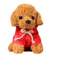 thumbnail image 2 of Peluche Chiot Follure Poupée Jouet en Peluche Chien Teddy Poupée Chiffon Mignonne Mignonne Trompette Simulation Animal Poupée, 2 of 3