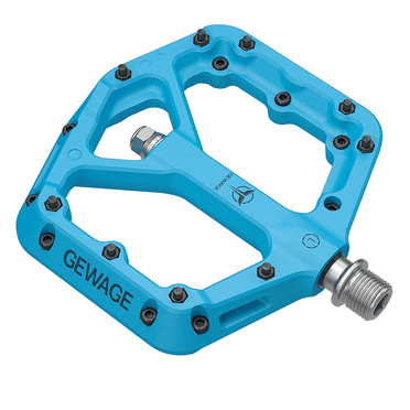 Mountain Bike Pedals - 9/16" Nylon Fiber Bicycle Flat Pedals -Bicycle Platform Pedals for Road Mountain BMX MTB Bike
