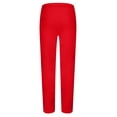thumbnail image 3 of RKSTN Mens Pants Fashion Drawstring Elastic Waist Solid Color Casual Sweat Length Pants Soft Comfortable Workout Pants, 3 of 4