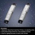 thumbnail image 3 of 5PCS Marine Lights 12V Waterproof Marine Navigation Lights Stern Light for Ship Kayaking, 3 of 6