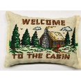 thumbnail image 1 of Bienvenue à la Cabine Coussin en Sapin Style Lodge Parfumé, 1 of 4