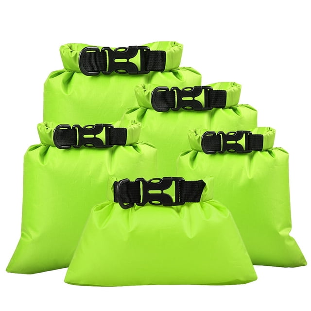 5 Pcs Waterproof Storage Bags Dry Sacks Smartphone Camera Storage Bags for Drifting Water Sports