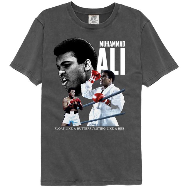 Muhammad Ali T-Shirt pour Adulte Couleur Confort Flottant comme du Poivre m
