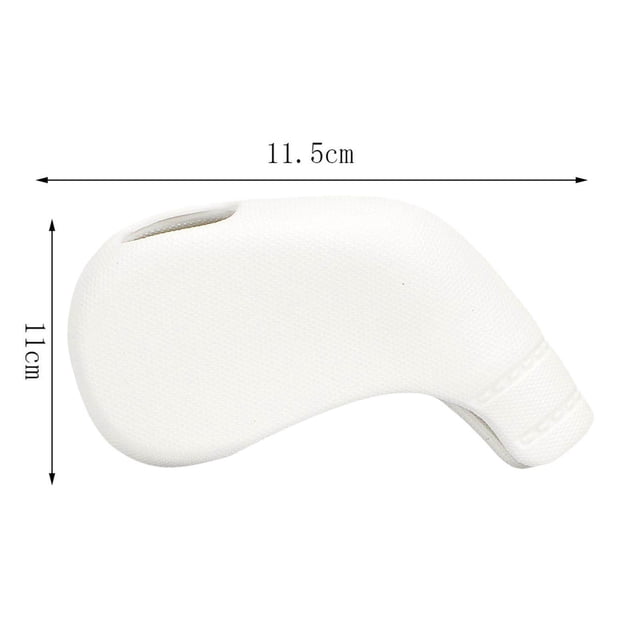 Golf Club Head Cover Golf Wedges Headcovers Cover Protective Guard Wrap Golf Iron Covers Guard White